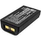 Batteri for Brother RJ-2030, RJ-2050, RJ-2140, RJ-2150 PA-BT-003 7.4 V 3400 mAh Li-ion