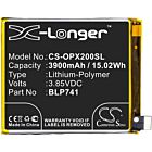 Batteri for Oppo Realme X2 BLP741 3.85 V 3900 mAh Li-Polymer