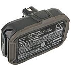 Batteri for Ryobi ZRP813, BID-1801M, BID-180L, BID1821, BIW180 P104 18 V 2000 mAh Li-ion