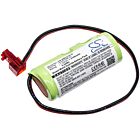 Batteri for Saft 16440; Lithonia ELB1210N, ELB1P201N, ELB1P290 LQMSW3R12277ELW 1.2 V 2100 mAh Ni-MH