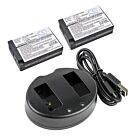 Batteri for Canon EOS Kiss X8i, EOS M3, EOS 750D, EOS 760D, EO LP-E17