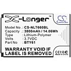 Batteri for Newland MT60, MT60E, MT60H, MT66, MT6550, MT6550 P BTY61 3.7 V 3800 mAh Li-Polymer