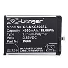 Batteri for Nokia G50, TA-1358, TA-1390, TA-1370, TA-1367, TA- P660 3.85 V 4950 mAh Li-Polymer