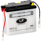 6V Standard 4 Ah 6N4B-2A Syrefylt Blybatteri