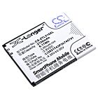 Batteri for NOS Novu II; ZTE Blade L5 Plus, Blade L5 Plus Dual Li3821T43P3h745741 3.8 V 2150 mAh Li-ion