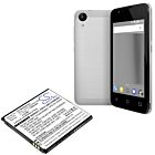 Batteri for Wiko Sunny 2, V2510 2510 3.7 V 1300 mAh Li-ion