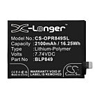 Batteri for Oppo Realme GT, Realme GT Neo BLP849 7.74 V 2100 mAh Li-Polymer