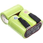 Batteri for Wella Xpert HS50; Tondeo ECO XP, ECO XP Profi KR600 3.6 V 1200 mAh Ni-MH