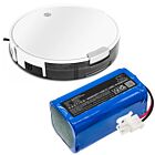 Batteri for Tesla RoboStar T50, RoboStar T60, RoboStar T80 Pro UR18650ZT-4S1P-AAF 14.8 V 2600 mAh Li-ion