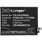 Batteri for Huawei Enjoy 20 Plus, Enjoy 20 Plus 5G Standard Ed HB486686ECW 3.85 V 4100 mAh Li-Polymer
