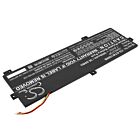 Batteri for Gateway GWTN156-11BK 5080270P 7.6 V 5000 mAh Li-Polymer