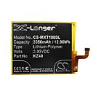 Batteri for Motorola Moto Z4, XT1980-3 KZ40 3.85 V 3350 mAh Li-Polymer