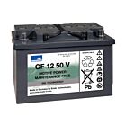 SONNENSCHEIN GEL Batteri 12V 50AH (278x175x190mm) Polstilling 5 - Plusspol til hÃƒÂ¸yre (GF12051Y1)