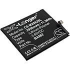 Batteri for MeiZu 16, 16 Standard Edition, 16 Standard Edition BA882 3.85 V 2950 mAh Li-Polymer