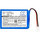Batteri for CTMS Eurodetector 1ICP62/34/48 1S1P 7.4 V 1000 mAh Li-ion