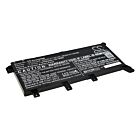 Batteri for Asus VivoBook 4000, VivoBook V555L, VivoBook MX555 C21N1408 7.6 V 4700 mAh Li-Polymer