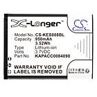 Batteri for KAP ELSE eS-KAP-Ad VR, ESKAPAD KAPACC0084090 3.7 V 950 mAh Li-ion