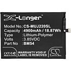 Batteri for Redmi Note 9T, Note 9 5G, A001XM, M2007J22R, M2007 BM54 3.85 V 4900 mAh Li-Polymer
