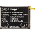 Batteri for Samsung Galaxy Note 10+, Galaxy Note 10 Plus, SM-N EB-BN972ABU 3.85 V 4300 mAh Li-Polymer