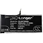 Batteri for Nokia 8 Sirocco, 8 Sirocco Global TD-LTE, 8 Sirocc HE333 3.85 V 3000 mAh Li-Polymer