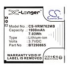 Batteri for V Tech RM5752, RM5762 BT290865 3.7 V 1900 mAh Li-Polymer