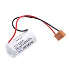 Batteri for GE Fanuc D100, D100 programmable logic controllers B9670CH 3 V 1200 mAh Li-MnO2