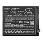 Batteri for Oppo Find X7, PHZ110 BLPA39 7.82 V 2400 mAh Li-Polymer