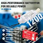 Batteri for Whitlock DNFT, DNFT-PRG, oil-free switching 000505 3.6 V 1200 mAh Li-SOCl2