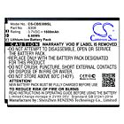 Batteri for Cubot S308 S308 3.7 V 1800 mAh Li-ion