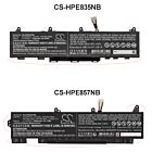 Batteri for HP ZBook Firefly 15 G8 381M8Pa, ZBook Firefly 15 G CC03053XL 11.55 V 4600 mAh Li-Polymer