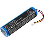 Batteri for Akai EWI 5000, 5000 Solo 1ABTUR18650ZY01 3.7 V 3400 mAh Li-ion