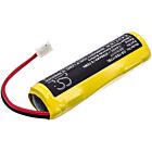 Batteri for Testo 175-T1, 175-T2, 177 loggers 0515 0177 3.6 V 2700 mAh Li-SOCl2