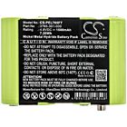 Batteri for Pelican 3715Z0 LED ATEX 2015, 3760Z0, 3765, 3765 R 3765-301-000 4.8 V 1500 mAh Ni-MH
