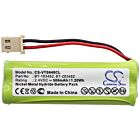 Batteri for V Tech 89134801, DS6401, DS6421, DS6421-1, DS6421- BT-183482 2.4 V 500 mAh Ni-MH