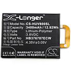 Batteri for Huawei Honor V8, Honor V8 Premium, KNT-AL20, KNT-A HB376787ECW 3.8 V 3400 mAh Li-Polymer