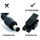 Batteri for Zebra GK420d, GX420d, GK430t, GX430t, GK420d GK420 FSP060-RPAC AC to DC