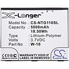 Batteri for Telstra M1, MR1100; Netgear NightHawk M1, MR1100 W-10 3.7 V 5000 mAh Li-Polymer