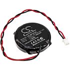 Batteri for ABB TA251, AC500, PM56X, PM5xx 3HAC041821-001 3 V 600 mAh Lithium