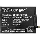 Batteri for Nokia G10, G20, TA-1338, TA-1344, TA-1341, TA-1347 WT340 3.85 V 4850 mAh Li-Polymer