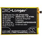 Batteri for ZTE Blade A6 Lite, Blade A6 Lite Dual Sim, Blade A LI3849T44P8H906450 3.85 V 4850 mAh Li-Polymer