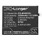 Batteri for MeiZu M3X, M3X Dual SIM, M3X Dual SIM TD-LTE, M682 BT62 3.85 V 3200 mAh Li-Polymer