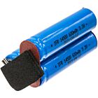 Batteri for Ermila Bellina; Wella 1871-0071, Crom Style Pro Ty WM1871-7960 3.2 V 1800 mAh LiFePO4