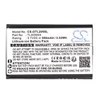 Batteri for Alcatel OT-2038X, OT-2053D, OT-2053X, OT-3025, OT- TLI009AA 3.7 V 950 mAh Li-ion