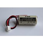 Batteri CR17335SE/WL for Direct Logic GE Fanuc, Koyo, Texas Instruments, Siemens: 305-BATT, D3-D4-BAT