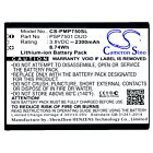 Batteri for Prestigio PSP7501 DUO PSP7501 DUO 3.8 V 2300 mAh Li-ion