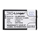 Batteri for Ingenico iSMP, iMP350, IMP350-USBLU03A, IMP350-USS 296118442 3.7 V 1200 mAh Li-ion