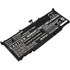 Batteri for Asus GL502V, GL502VT-BSI7N27, GL502, GL502VT, FX50 B41N1526 15.2 V 4050 mAh Li-Polymer
