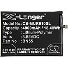 Batteri for Pocophone Poco M2 Pro, Poco M2 Pro Premium, M2003J BN55 3.85 V 4800 mAh Li-Polymer