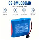 Batteri for CONTEC CMS-60C Handheld Pulse Oximeter, CMS800 Pat BP2S2P 7.4 V 5000 mAh Li-ion