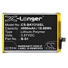 Batteri for Vivo Y21s 2021, V2110, Y33s 2021, Y21T, Y21G, V215 B-S1 3.87 V 4900 mAh Li-Polymer